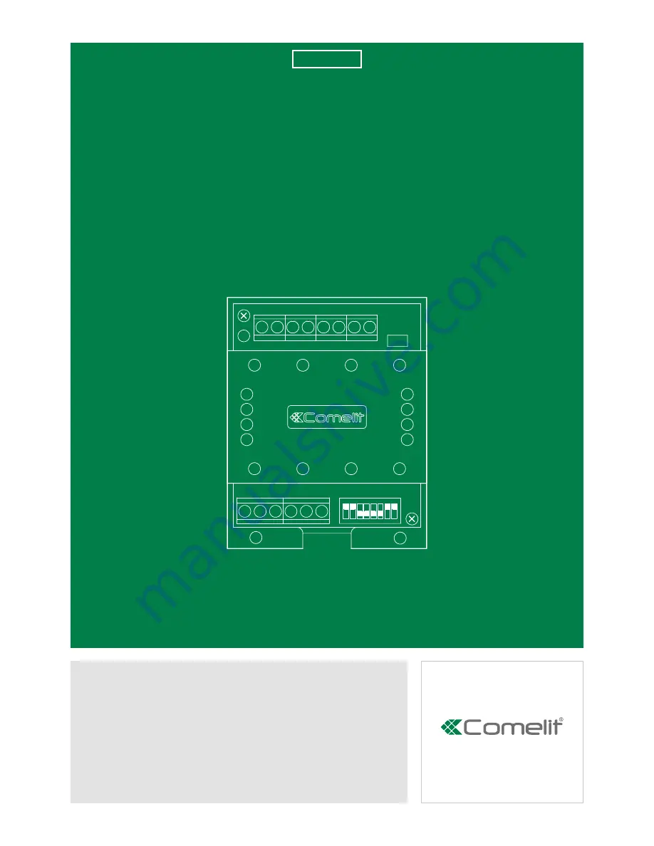 Comelit 1259C Technical Manual Download Page 1