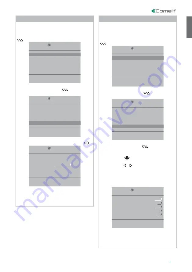 Comelit 1998NV User Manual Download Page 27