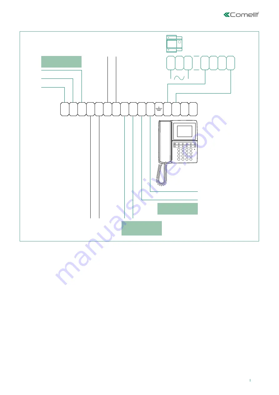 Comelit 1998VC Technical Manual Download Page 7