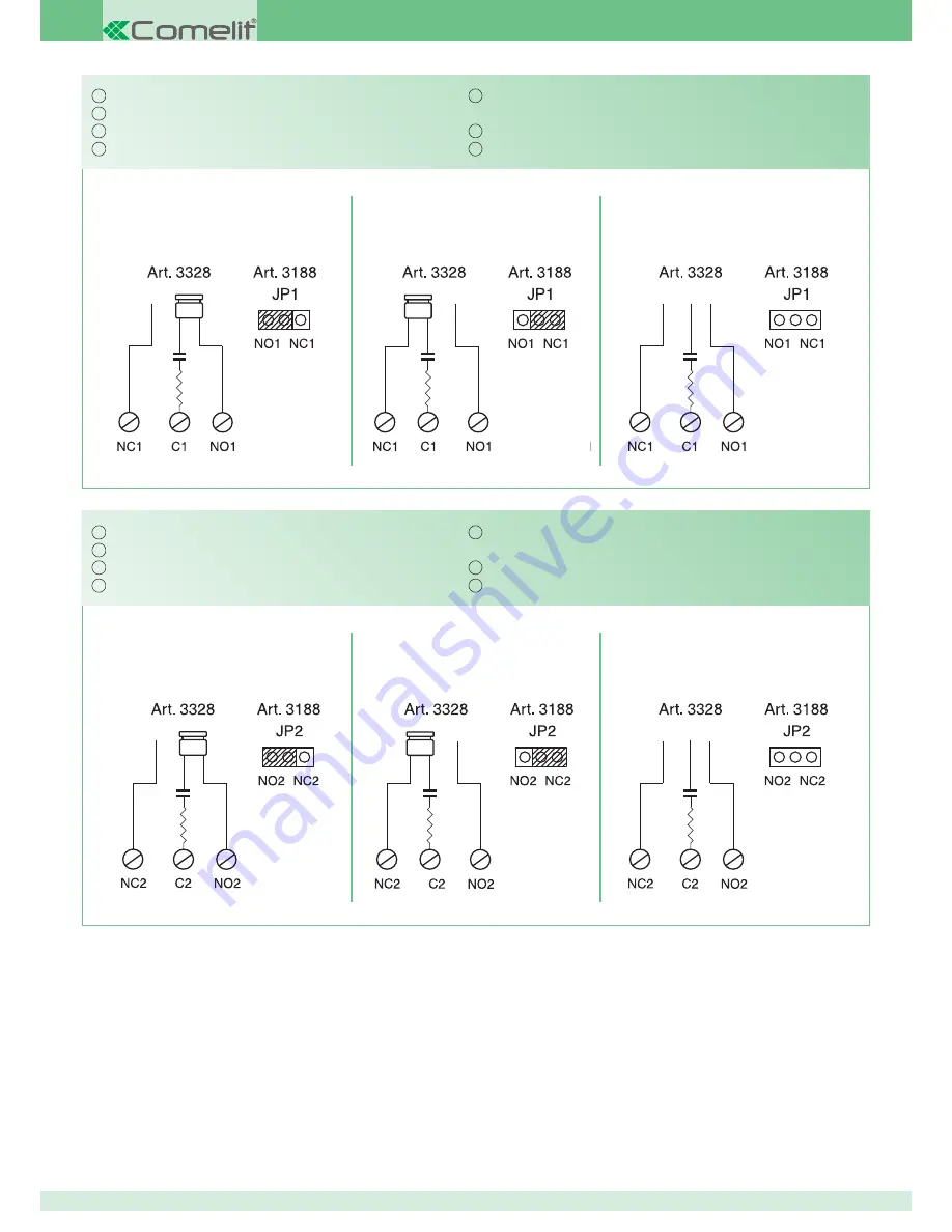 Comelit 3188 Technical Manual Download Page 24