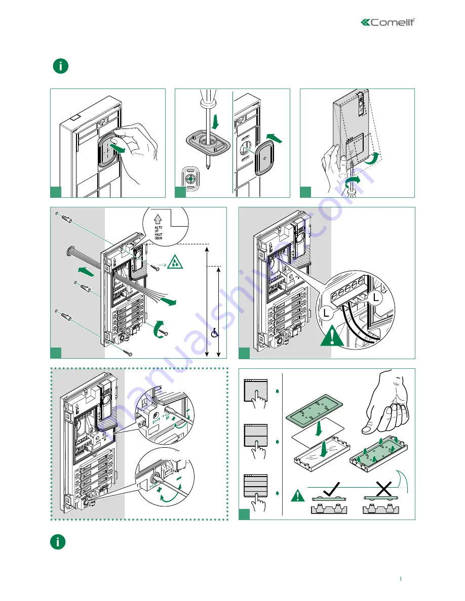 Comelit 4893M Technical Manual Download Page 5