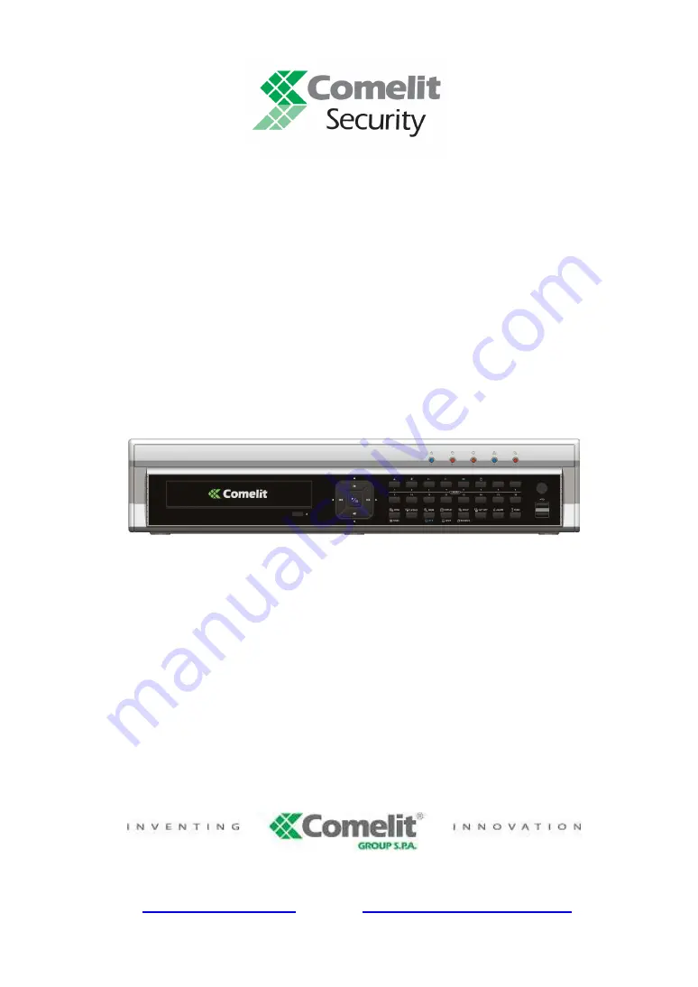 Comelit 49808 Instruction Manual Download Page 1