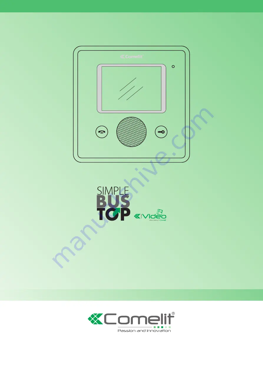 Comelit 6101Z Technical Manual Download Page 1