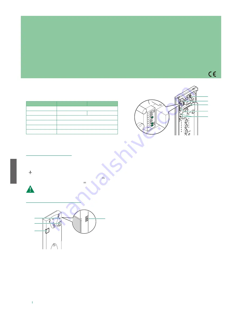 Comelit 8461I Technical Manual Download Page 12