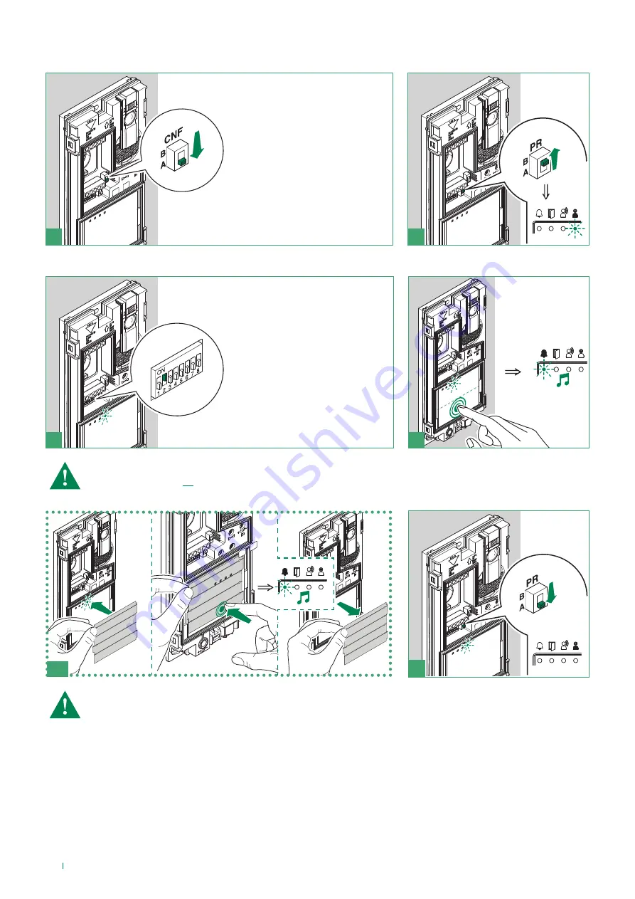 Comelit 8461V Technical Manual Download Page 12