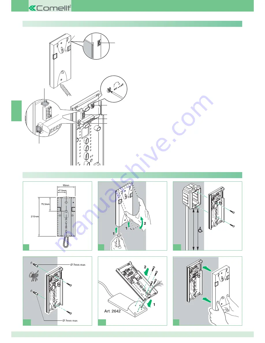 Comelit 8471MB Technical Manual Download Page 52