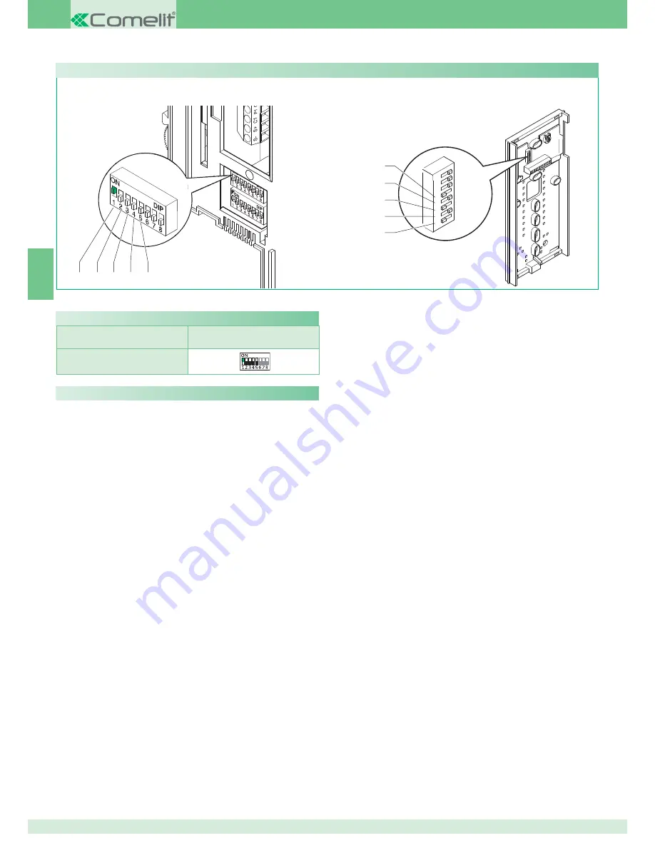 Comelit 8471MB Technical Manual Download Page 54