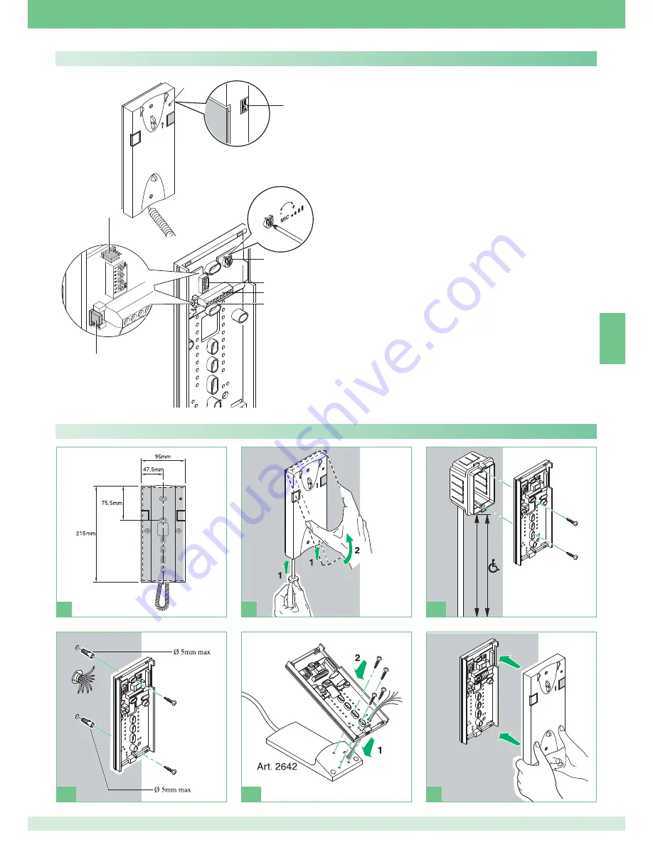 Comelit 8471MB Technical Manual Download Page 67