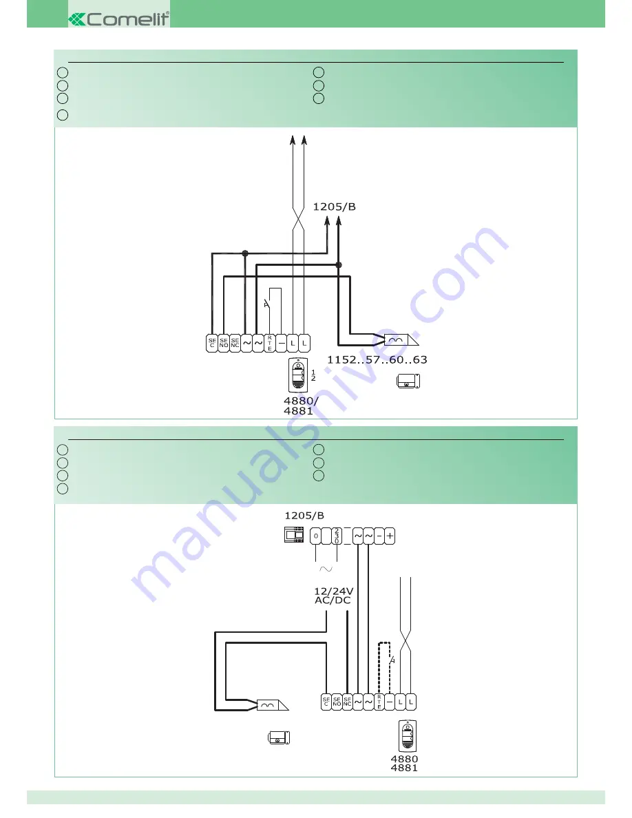 Comelit 8471MB Technical Manual Download Page 118