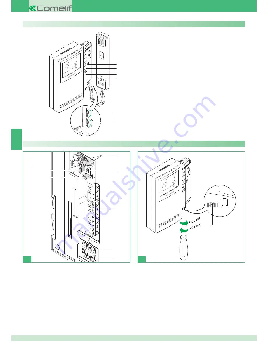 Comelit 8471MC Technical Manual Download Page 70