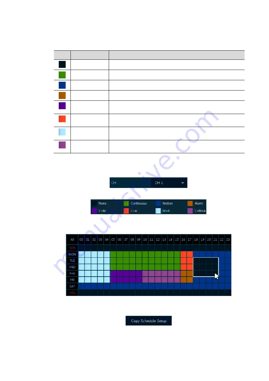 Comelit AHDVR PROFESSIONAL Series Manual Download Page 56