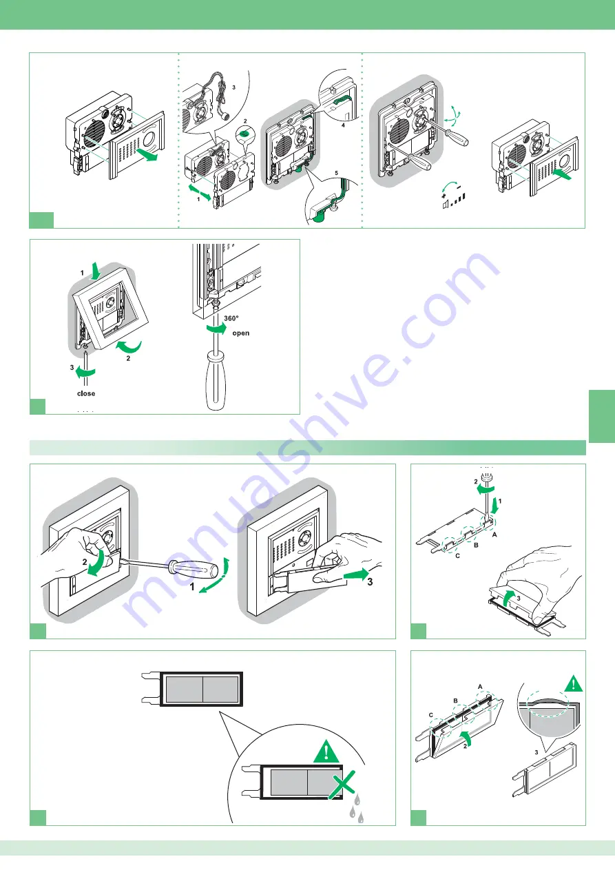 Comelit Bravo Color Technical Manual Download Page 59