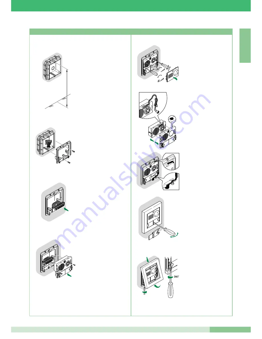 Comelit COLOR BRAVO 8184 Technical Manual Download Page 5