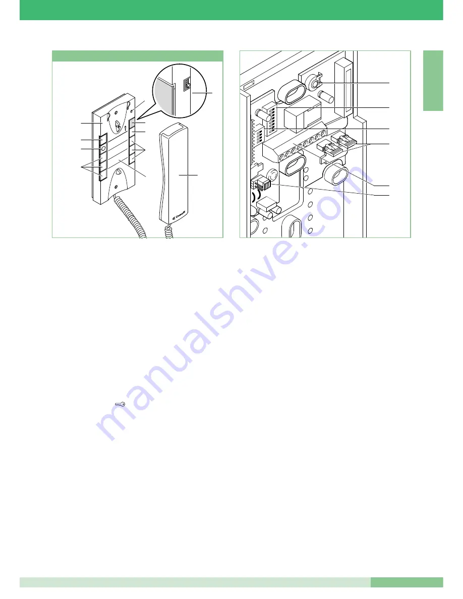 Comelit COLOR BRAVO 8184 Technical Manual Download Page 13