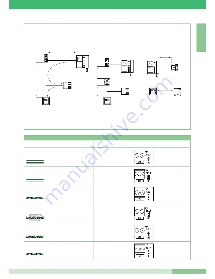 Comelit COLOR BRAVO 8184 Technical Manual Download Page 15