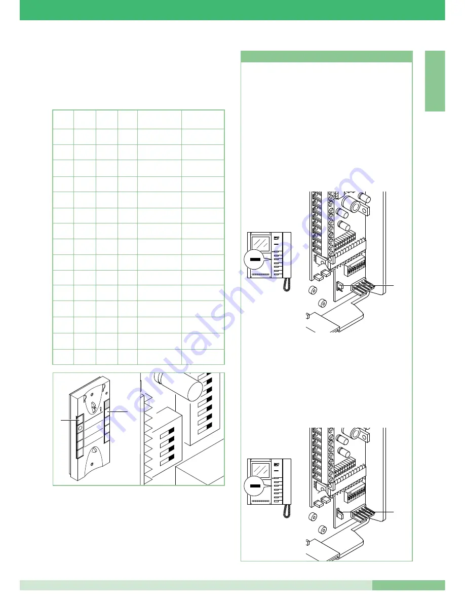 Comelit COLOR BRAVO 8184 Technical Manual Download Page 21