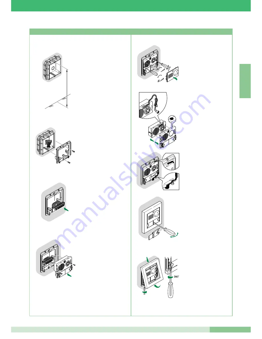 Comelit COLOR BRAVO 8184 Technical Manual Download Page 29