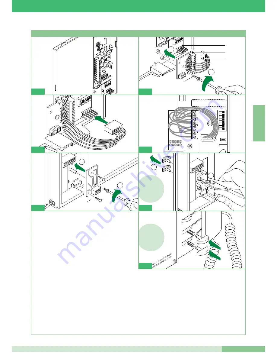 Comelit COLOR BRAVO 8184 Technical Manual Download Page 57