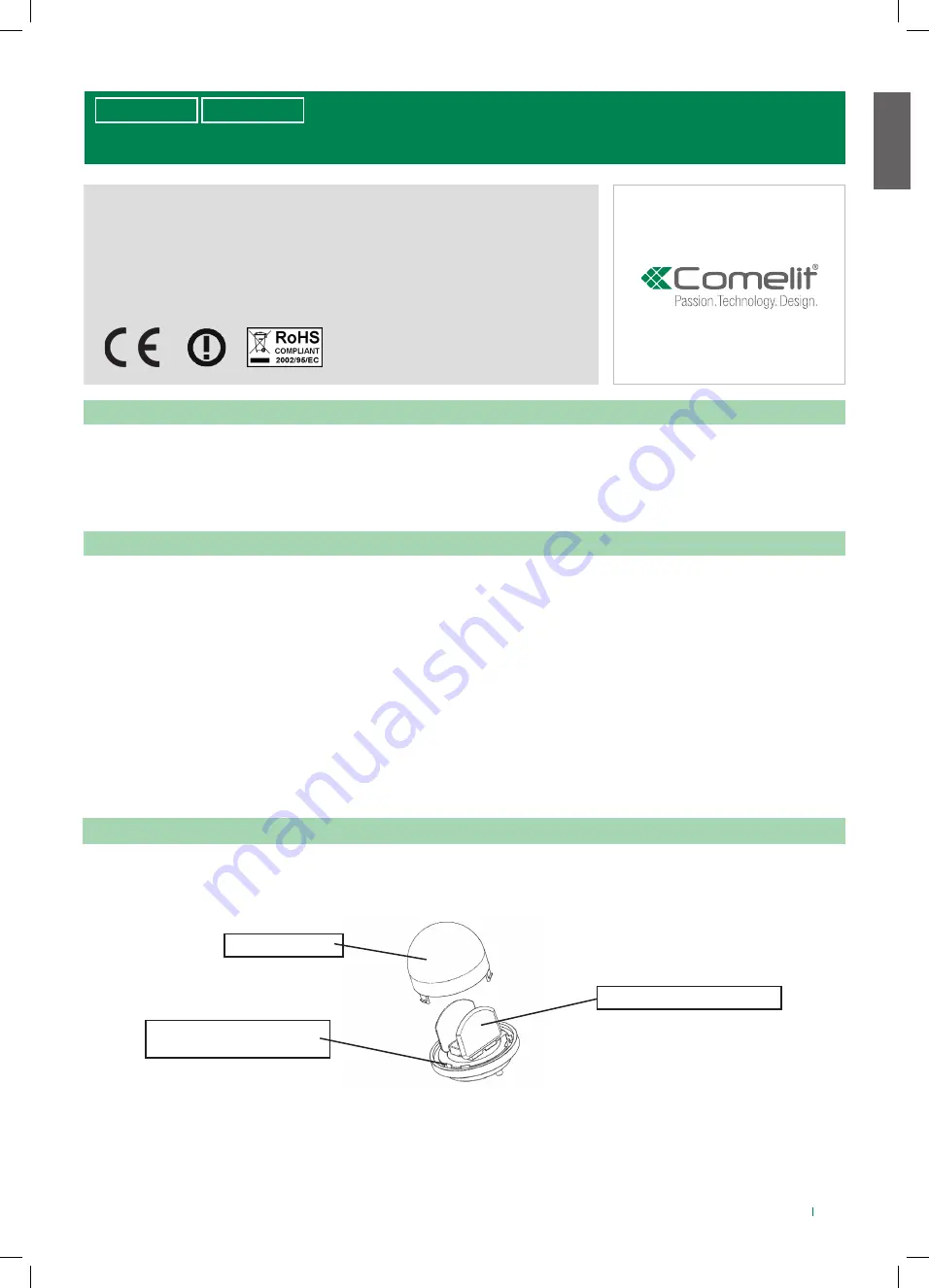 Comelit DT01CW Installation Manual Download Page 1