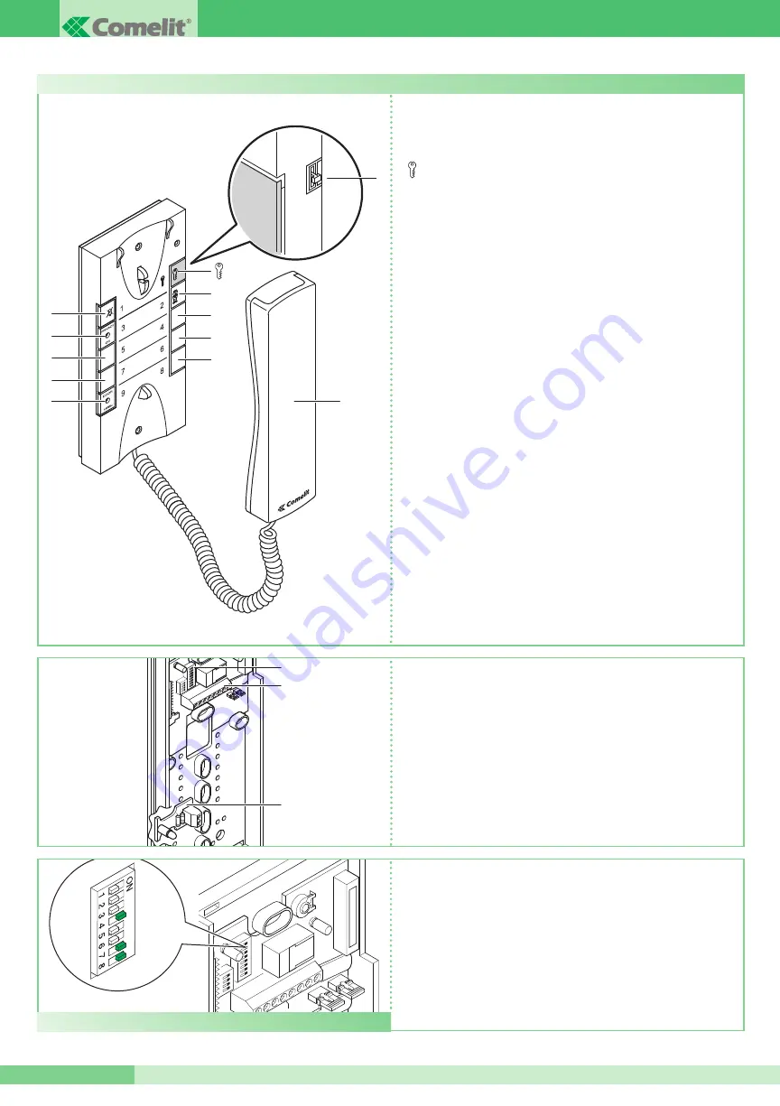 Comelit FT 2610SH Technical Sheet Download Page 2