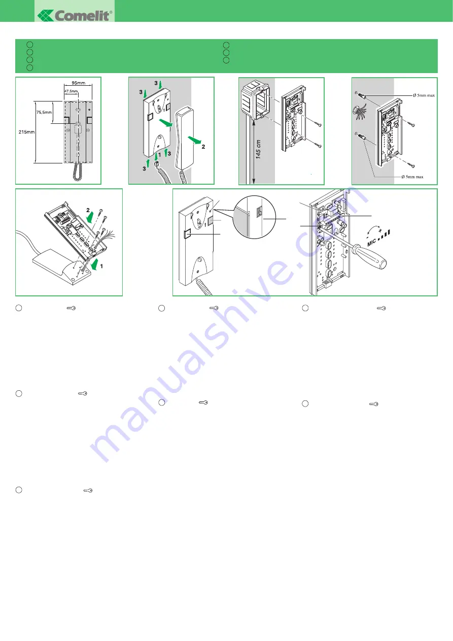 Comelit FT KIT 07 Скачать руководство пользователя страница 1