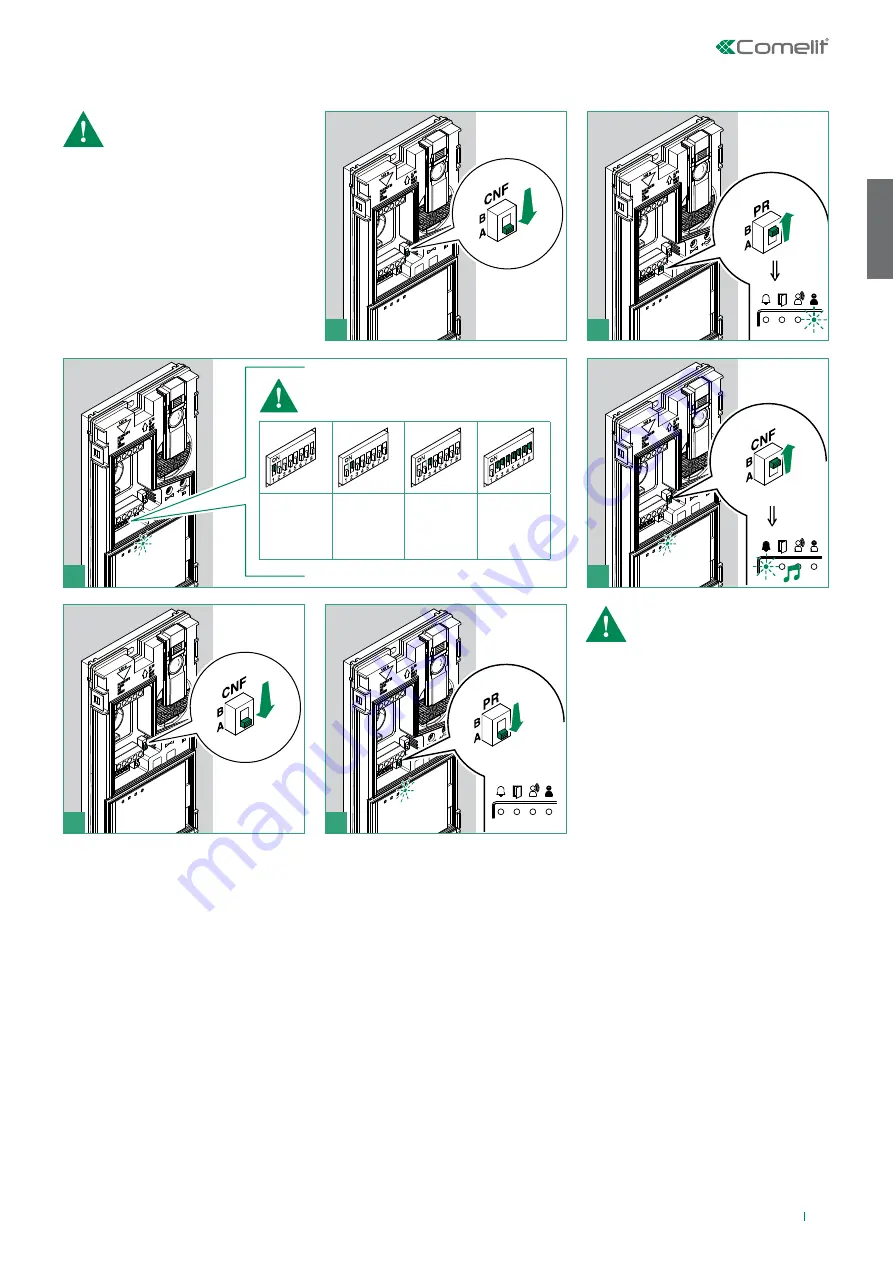 Comelit HFX-7000M Technical Manual Download Page 29