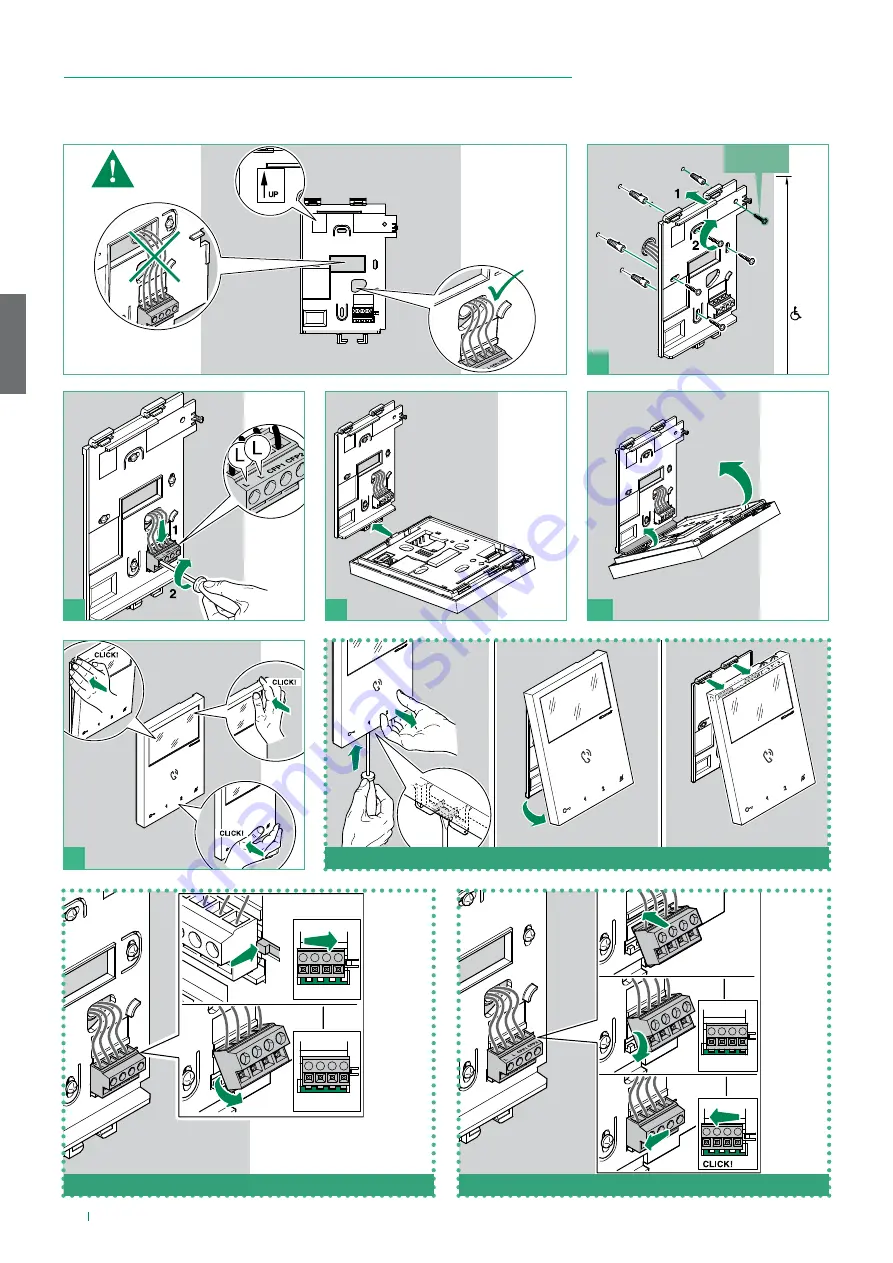 Comelit HFX-7000M Technical Manual Download Page 60