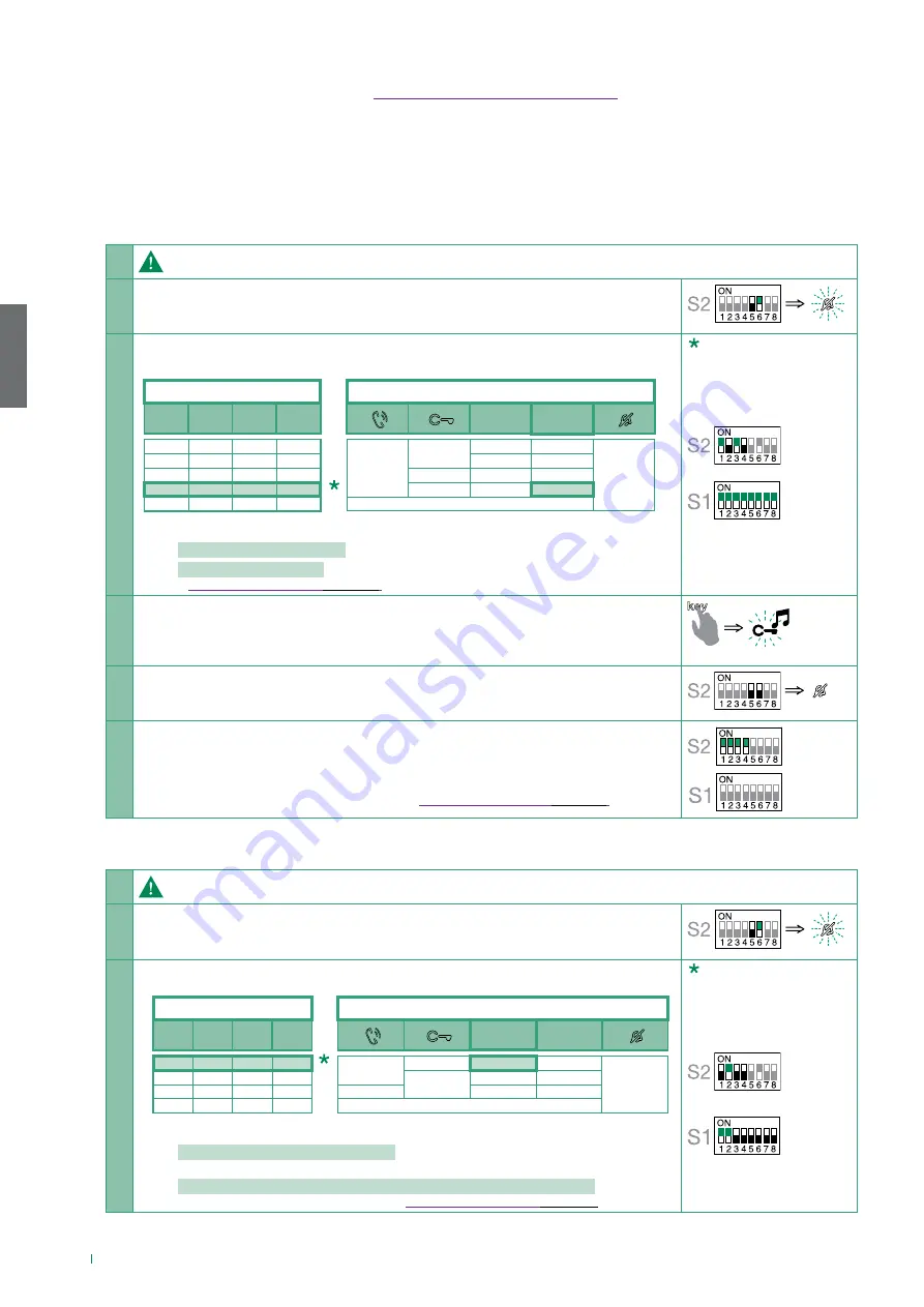 Comelit HFX-7000M Technical Manual Download Page 64