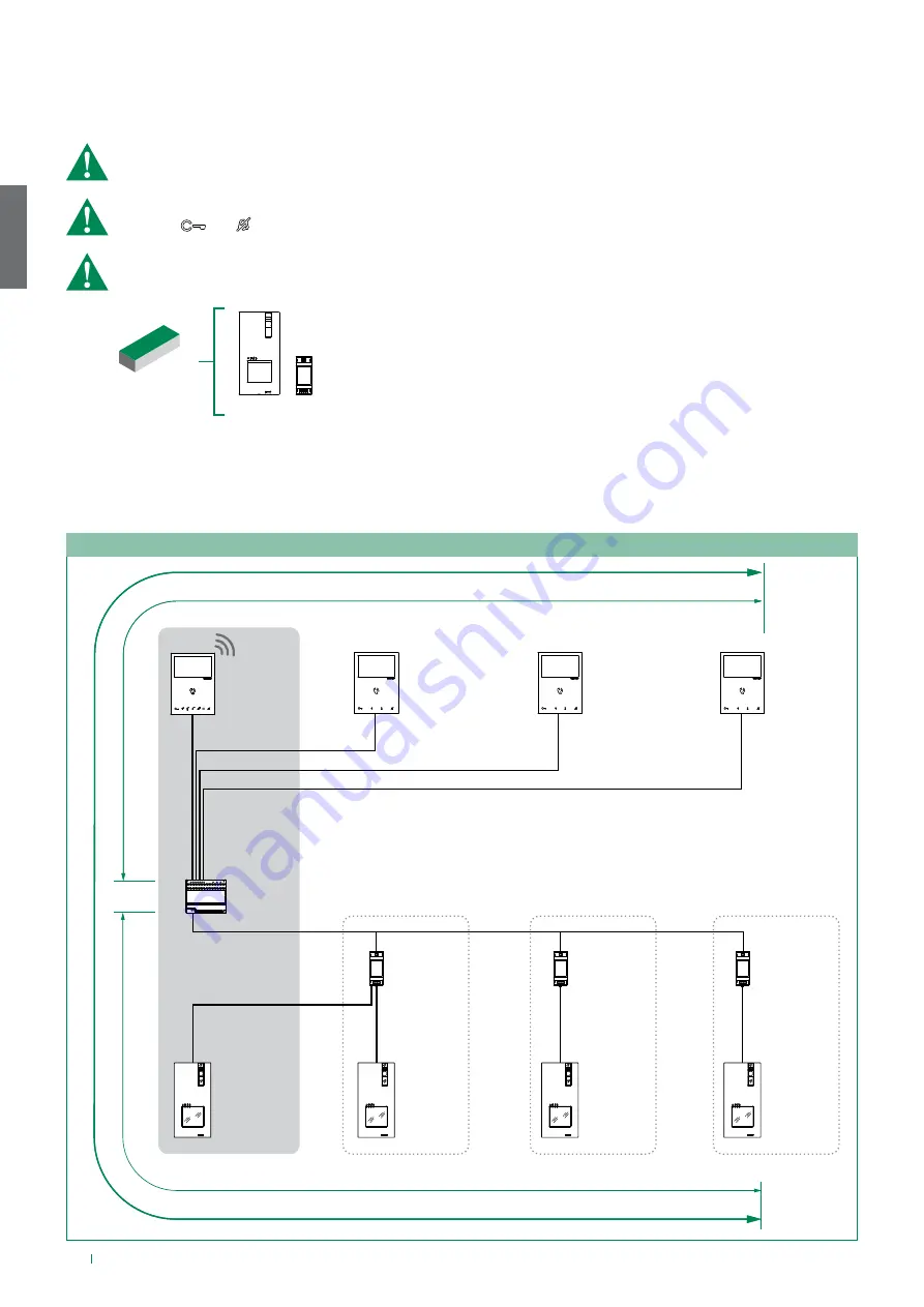 Comelit HFX-7000MW Technical Manual Download Page 10