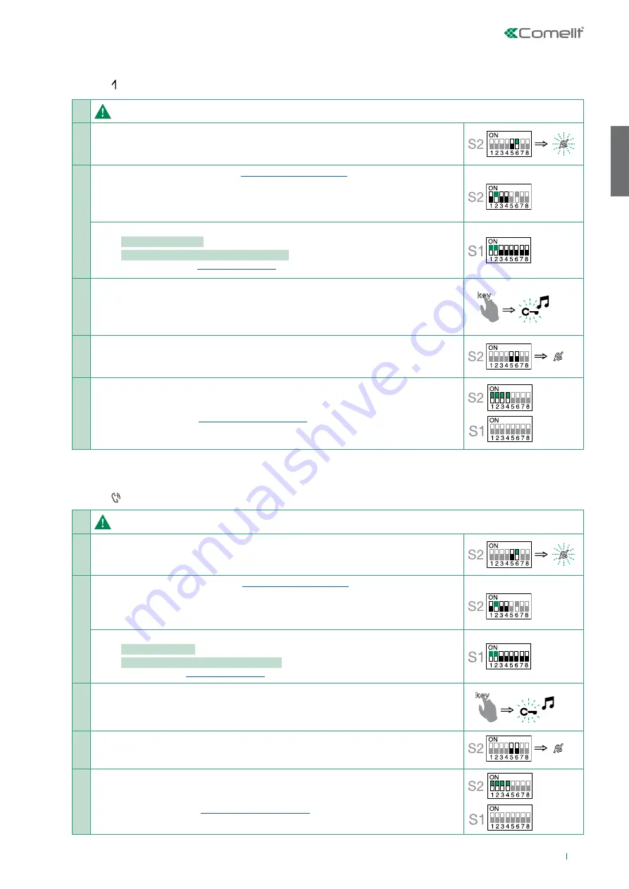 Comelit HFX-7000MW Technical Manual Download Page 27