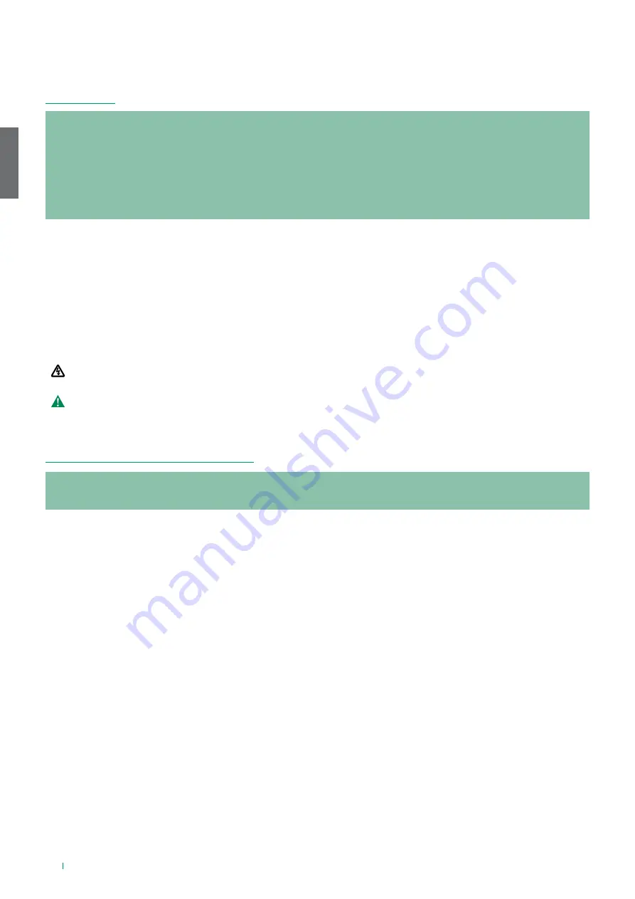 Comelit HFX-7000MW Technical Manual Download Page 42