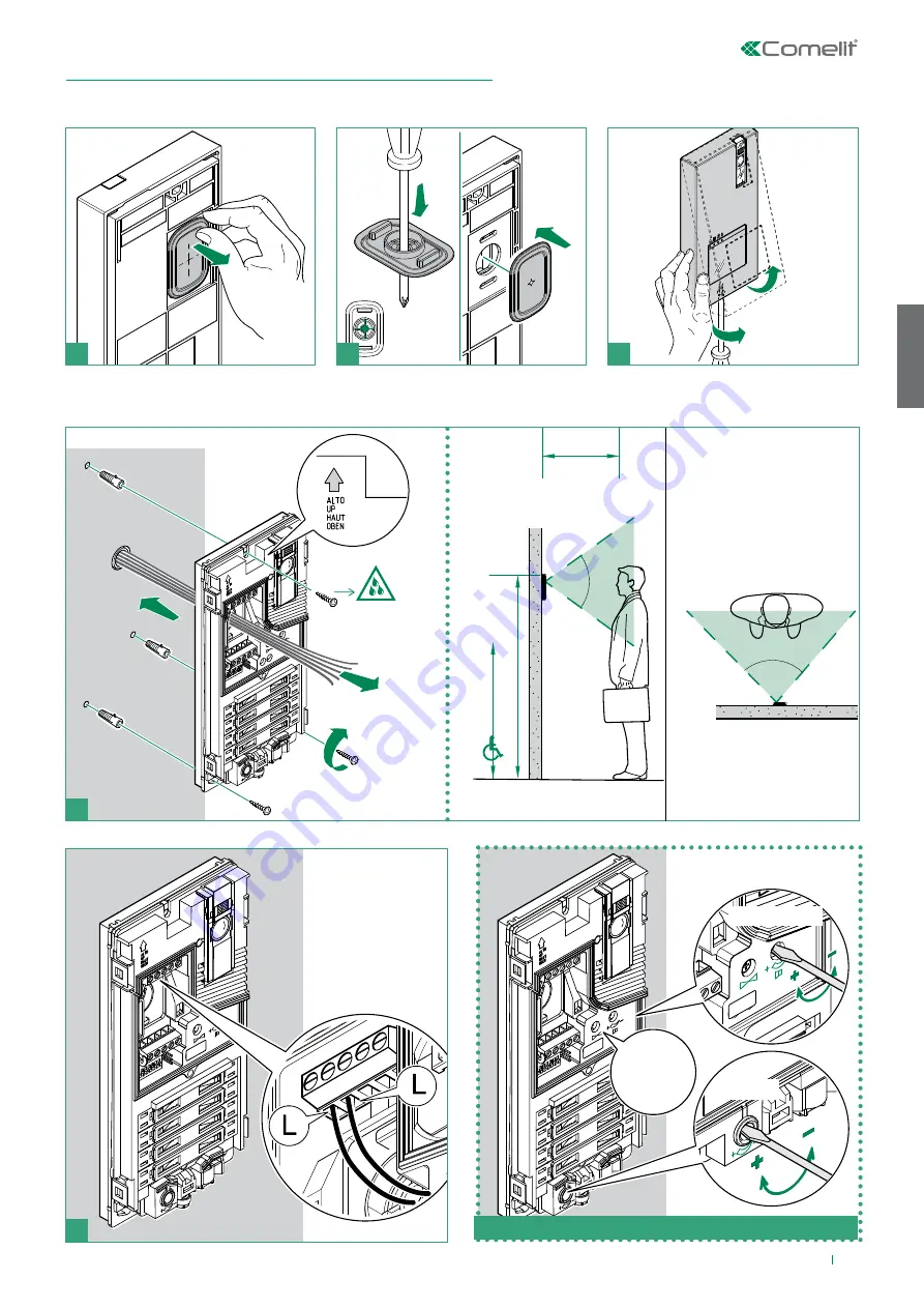 Comelit HFX-7000MW Technical Manual Download Page 65