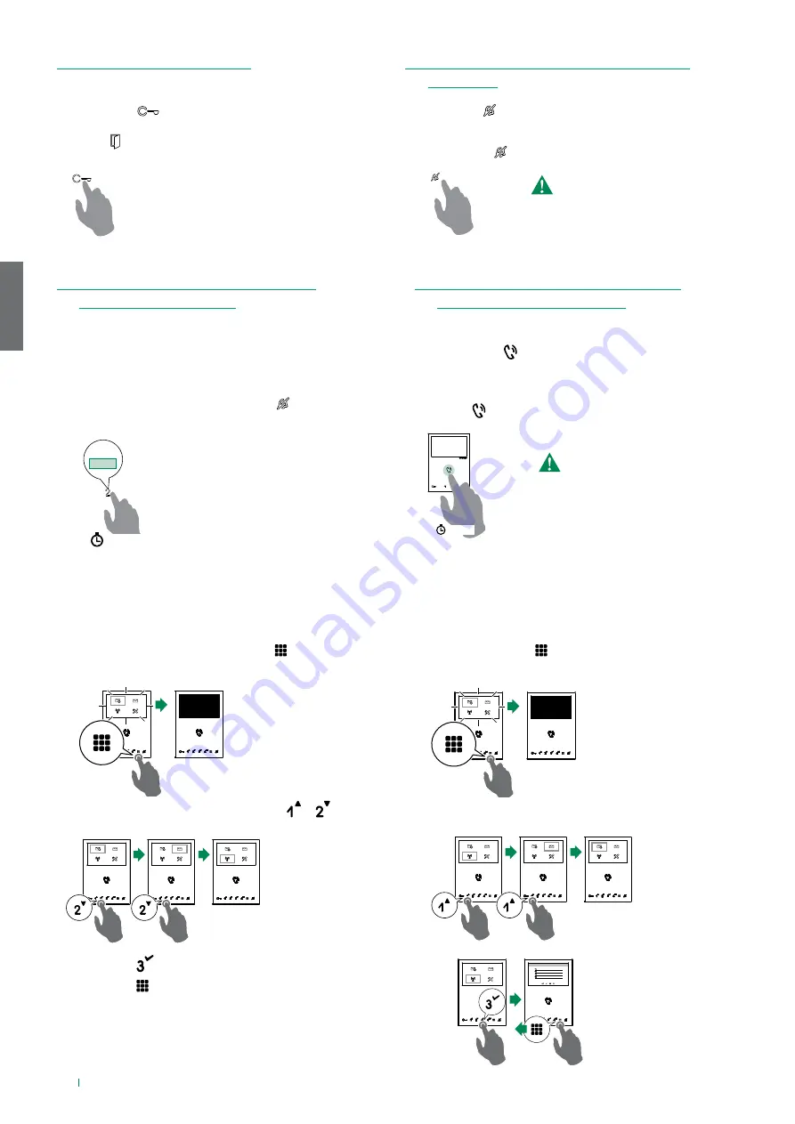 Comelit HFX-7000MW Technical Manual Download Page 80