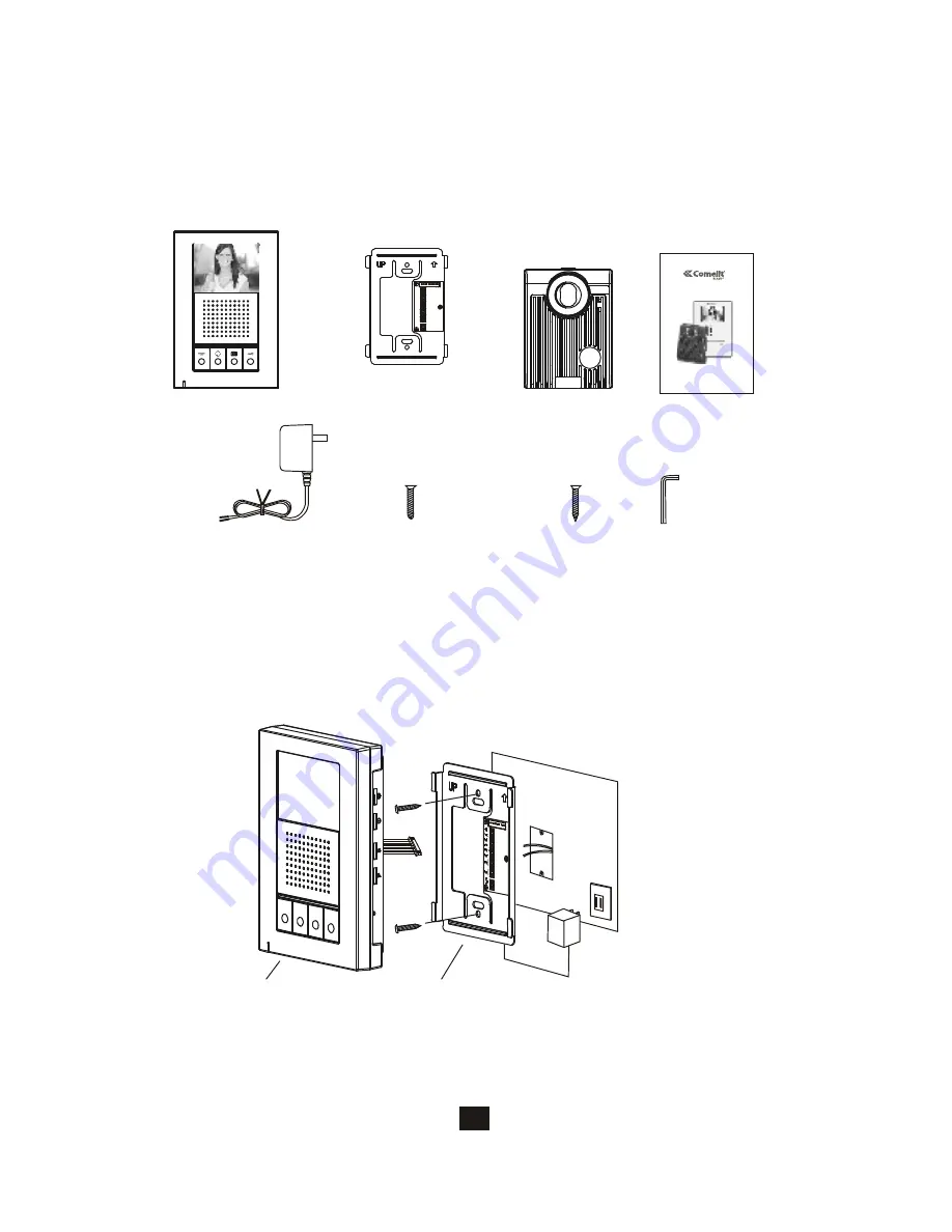 Comelit HFX-700M KIT Owner'S Manual Download Page 17