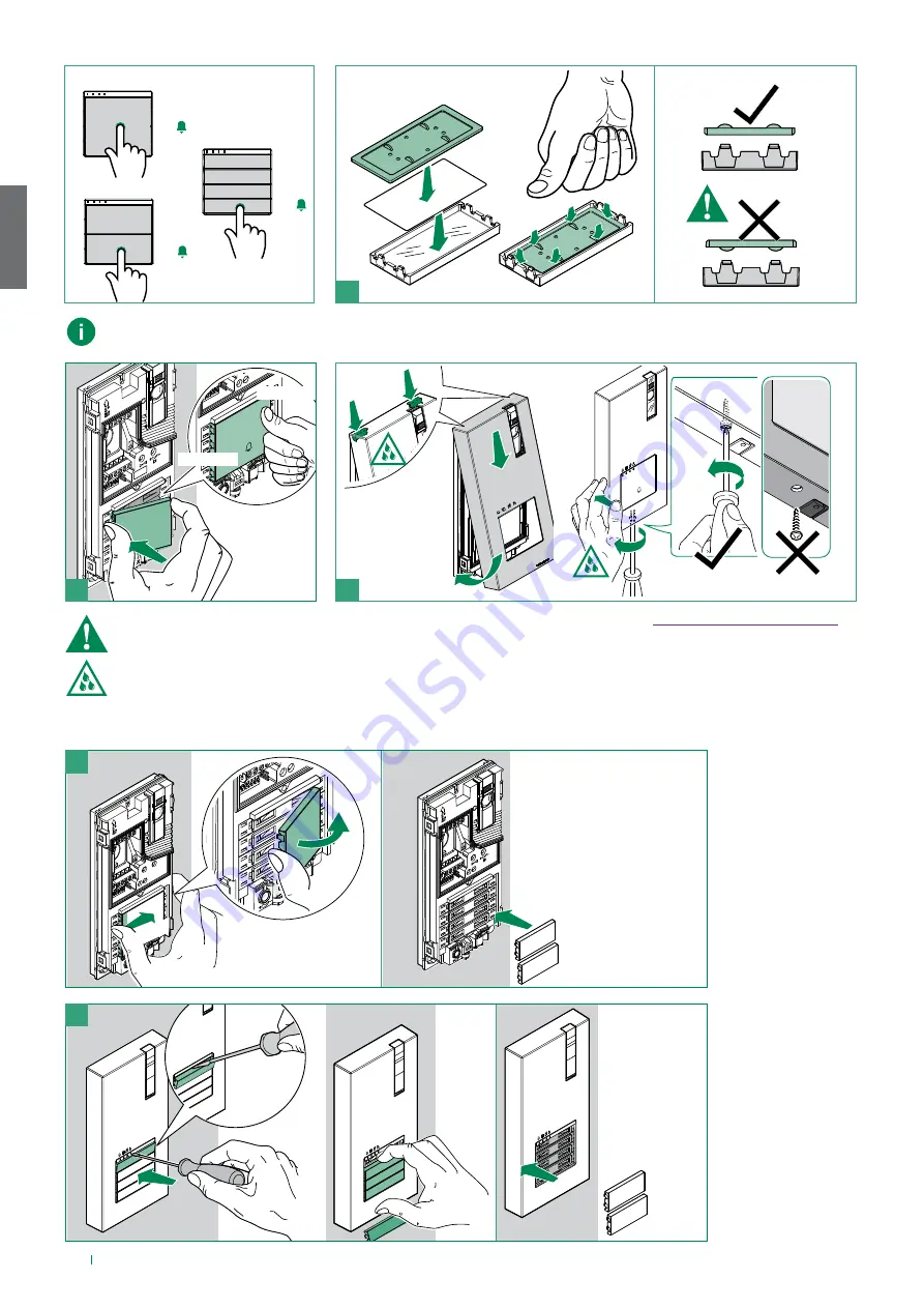 Comelit HFX-9000M Technical Manual Download Page 24