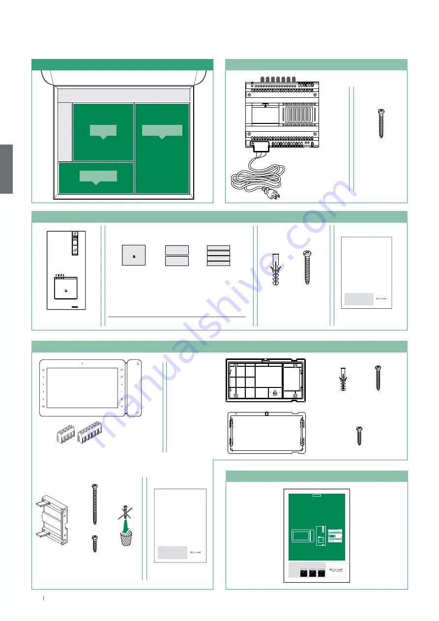 Comelit HFX-9000M Technical Manual Download Page 46