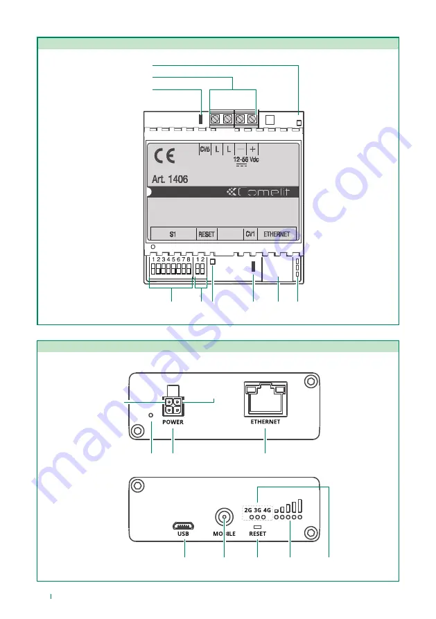 Comelit K1406 Technical Manual Download Page 4