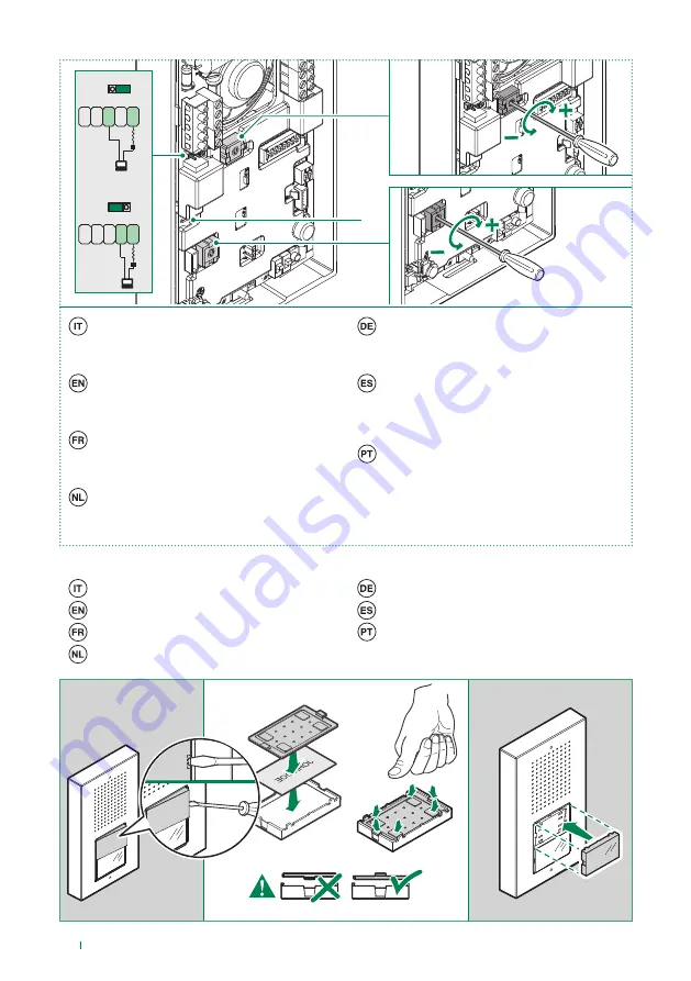 Comelit KCA2061A Technical Manual Download Page 6