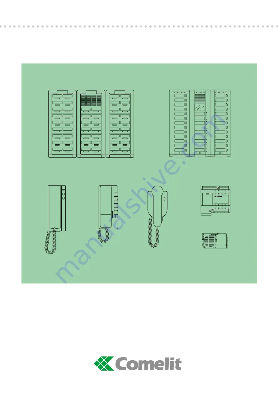 Comelit Logicom Technical Manual Download Page 1