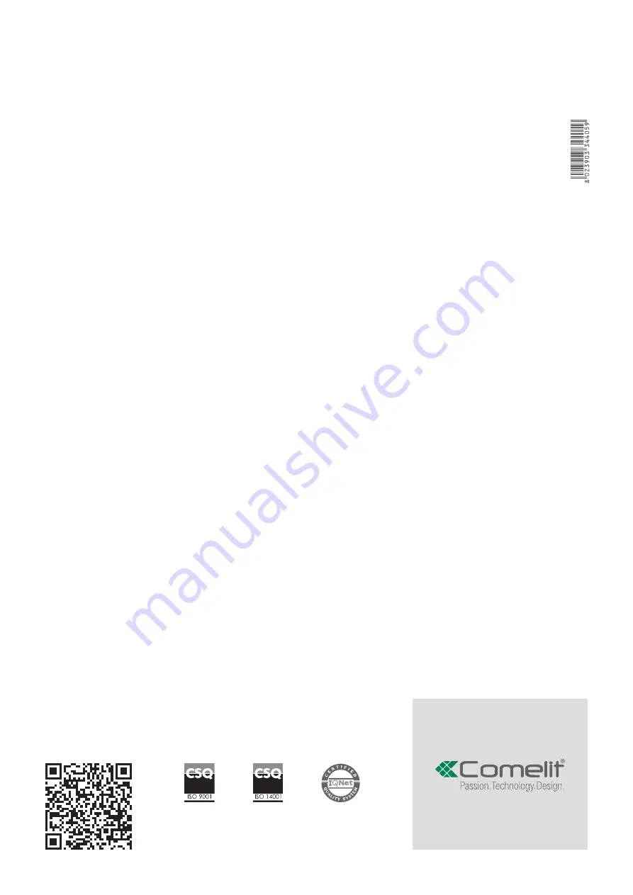 Comelit Maxi ViP 6802B Technical Manual Download Page 12