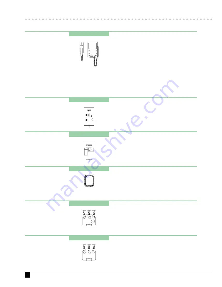 Comelit MT/VCS/01 Technical Manual Download Page 29