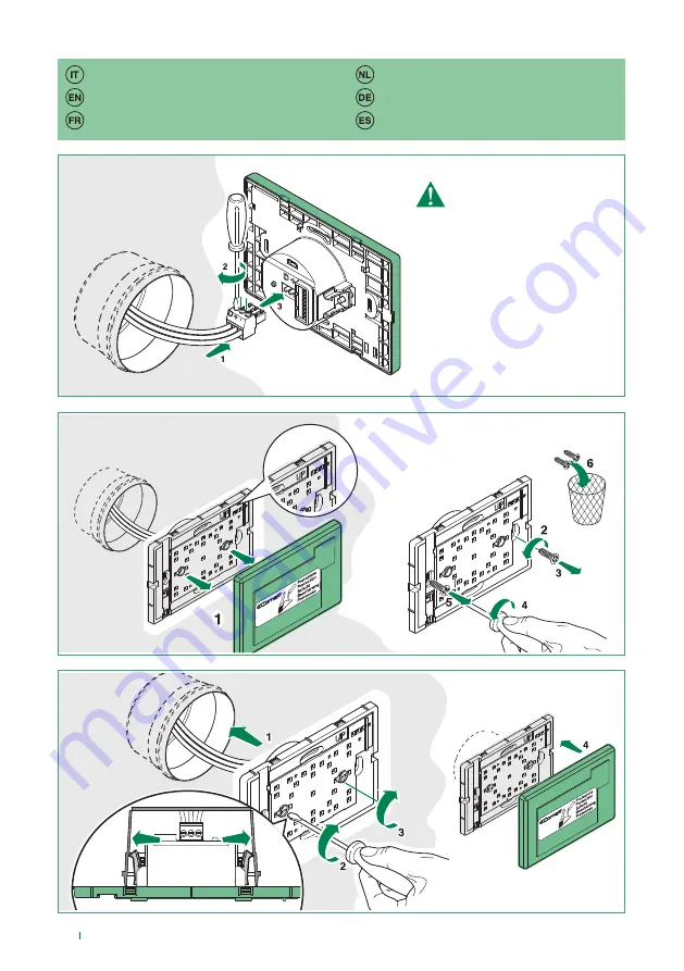 Comelit ONE/E Technical Manual Download Page 6