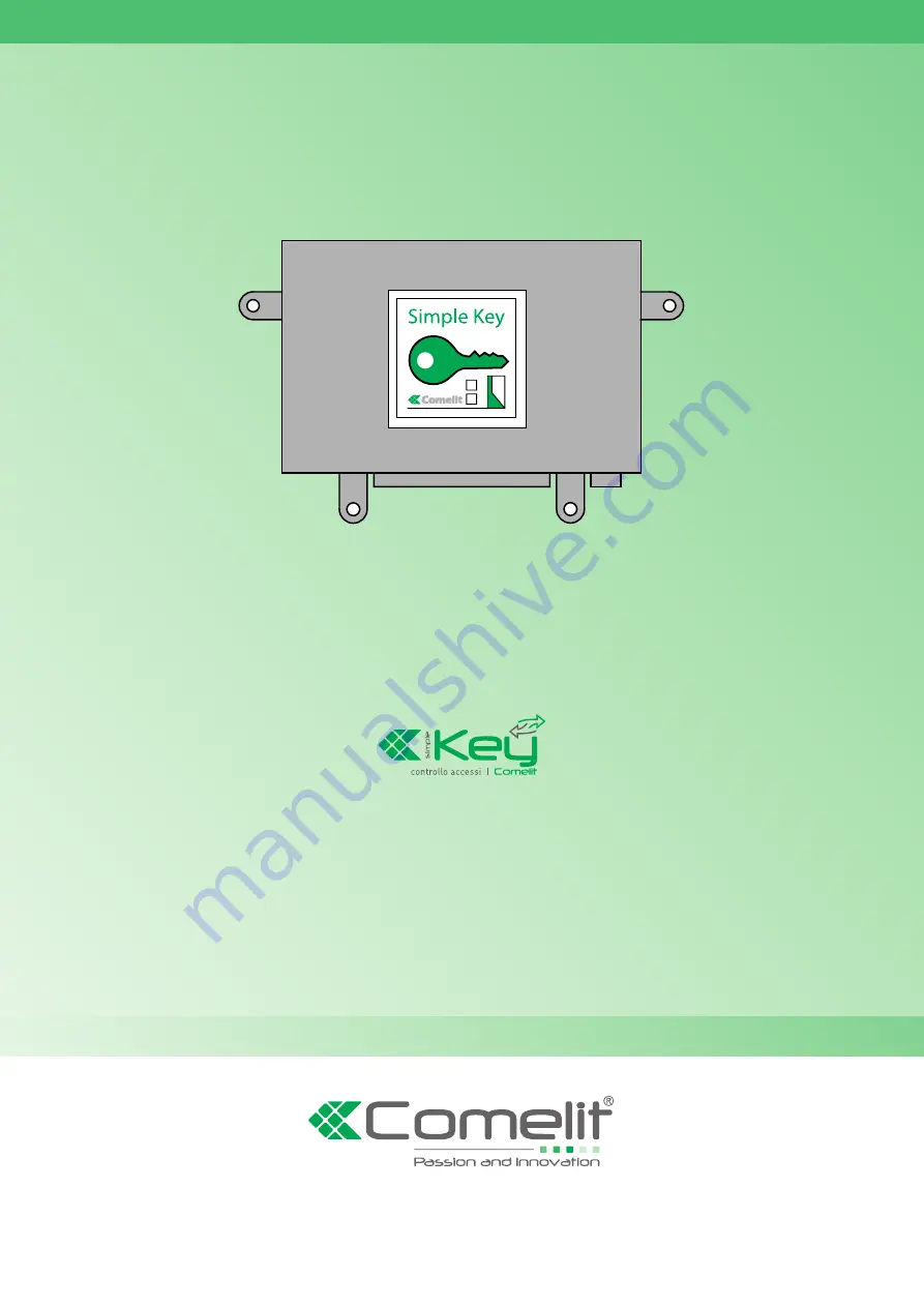 Comelit simple key Technical Manual Download Page 1