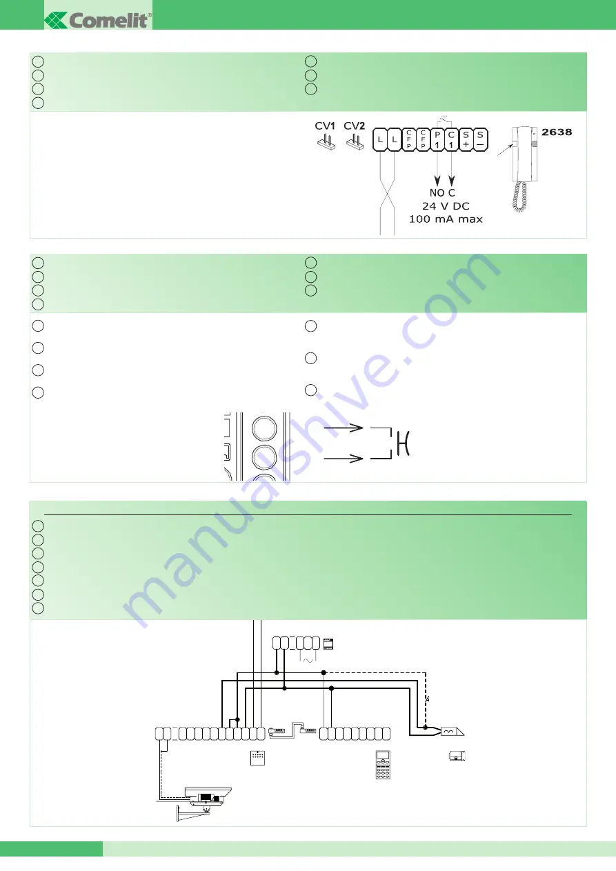 Comelit Simplebus Color 5714C Скачать руководство пользователя страница 42