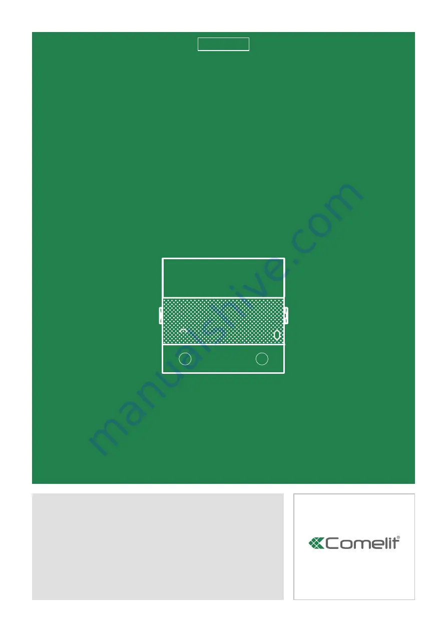 Comelit Simplebus1 UT1010 Technical Manual Download Page 1