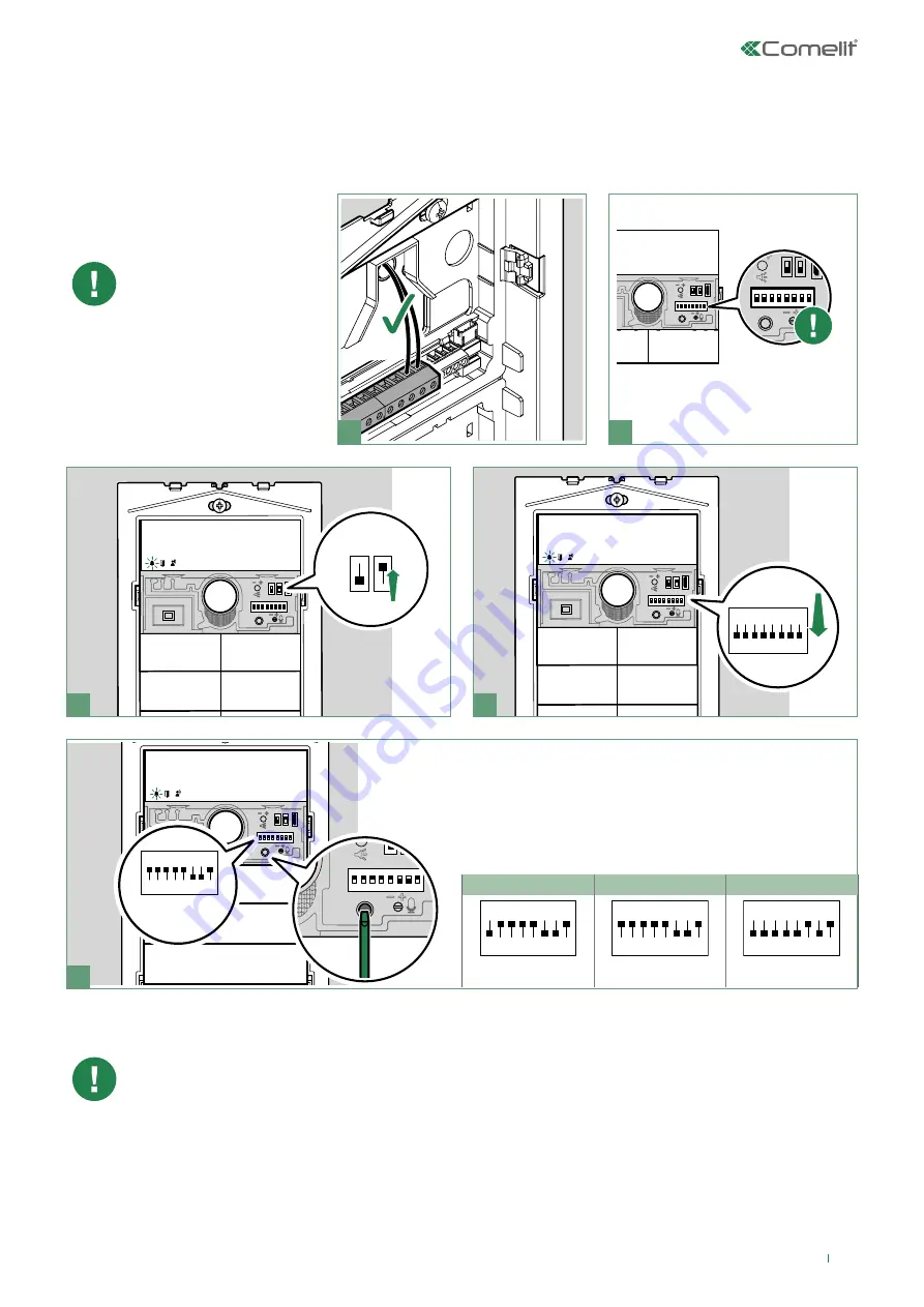 Comelit Simplebus1 UT1010 Technical Manual Download Page 23