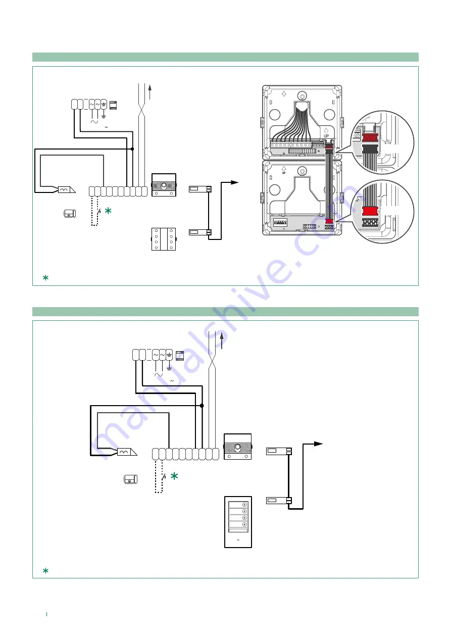 Comelit Simplebus1 UT1010VC Technical Manual Download Page 18