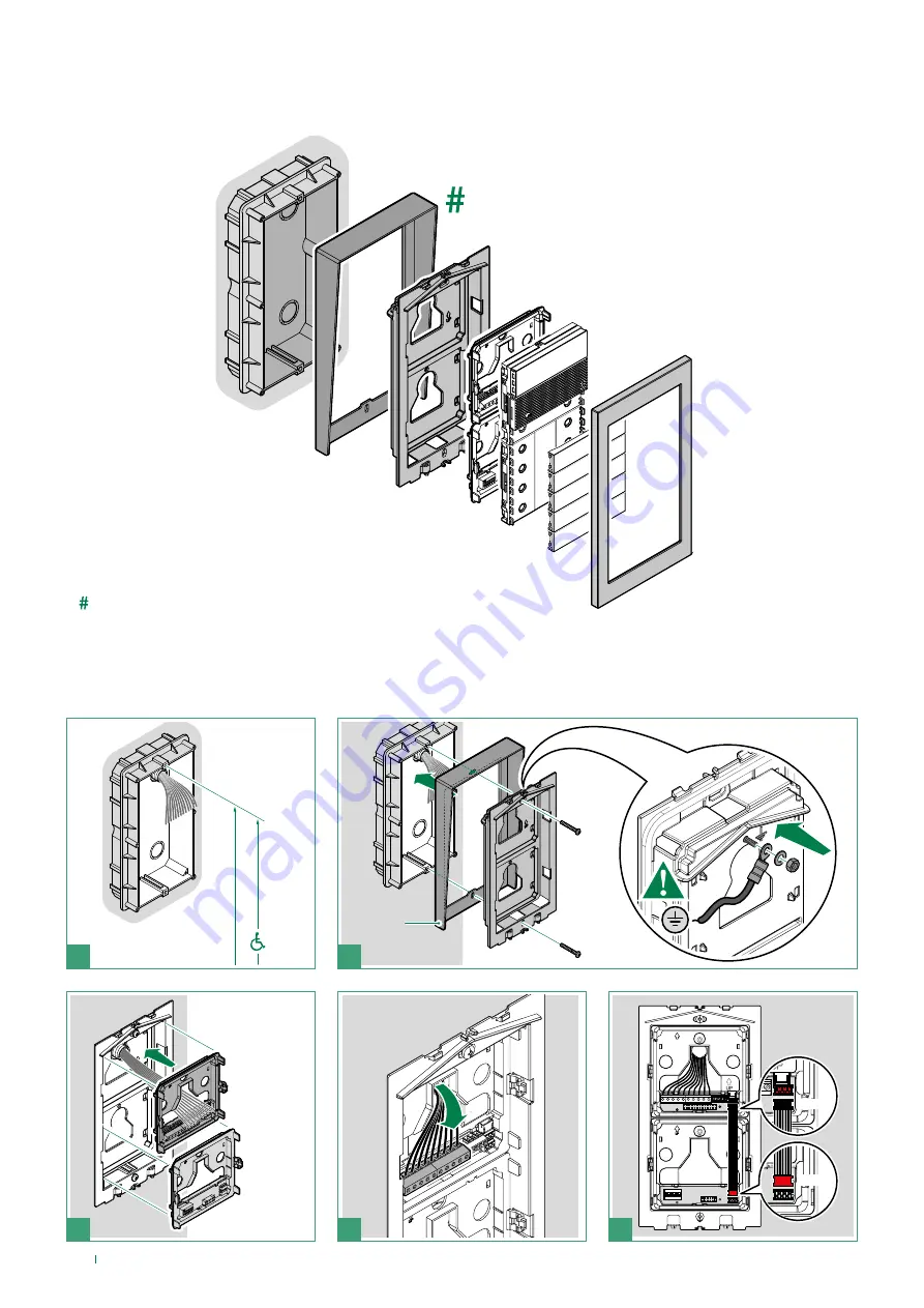 Comelit Simplebus2 UT2010 Technical Manual Download Page 8