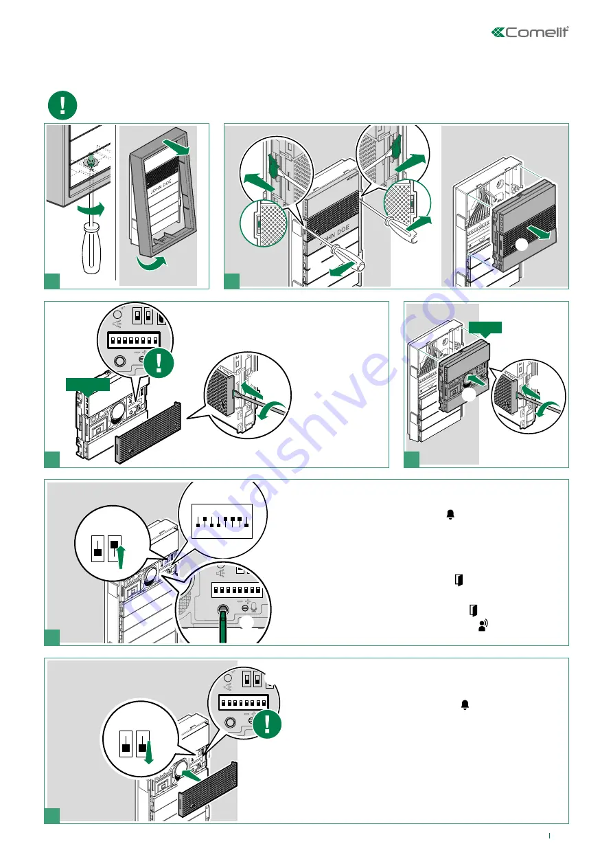 Comelit Simplebus2 UT2010 Technical Manual Download Page 27