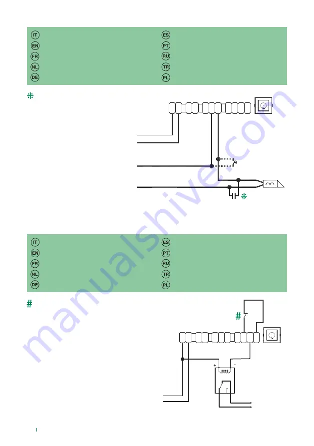 Comelit SK9001U Technical Manual Download Page 14